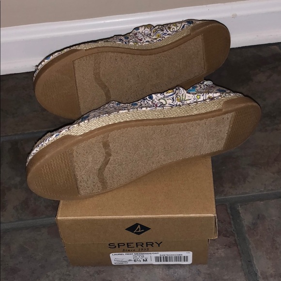 Sperry Laurel Reef Espadrille Flat _ Mermaid - Picture 2 of 2